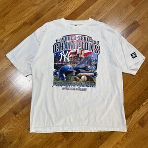 Vintage 1998 New York Yankees World Series Starter Shirt Mens XL USA Made